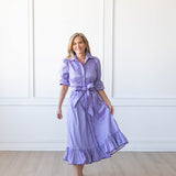 CAROL DRESS IN LAVENDER