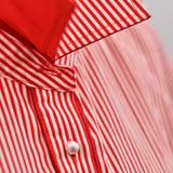 KIM DRESS IN RED STRIPE