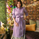 CAROL DRESS IN LAVENDER