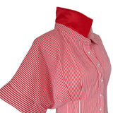 KIM DRESS IN RED STRIPE