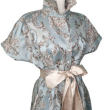 KIM DRESS IN GREY JACQUARD