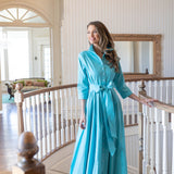 GLORIA DRESS IN TIFFANY BLUE