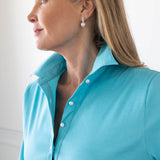GLORIA DRESS IN TIFFANY BLUE