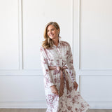 JILL DRESS BROWN TOILE