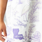 SARAH DRESS IN LOUISIANA TOILE