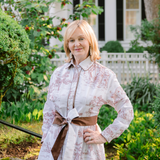 JILL DRESS BROWN TOILE