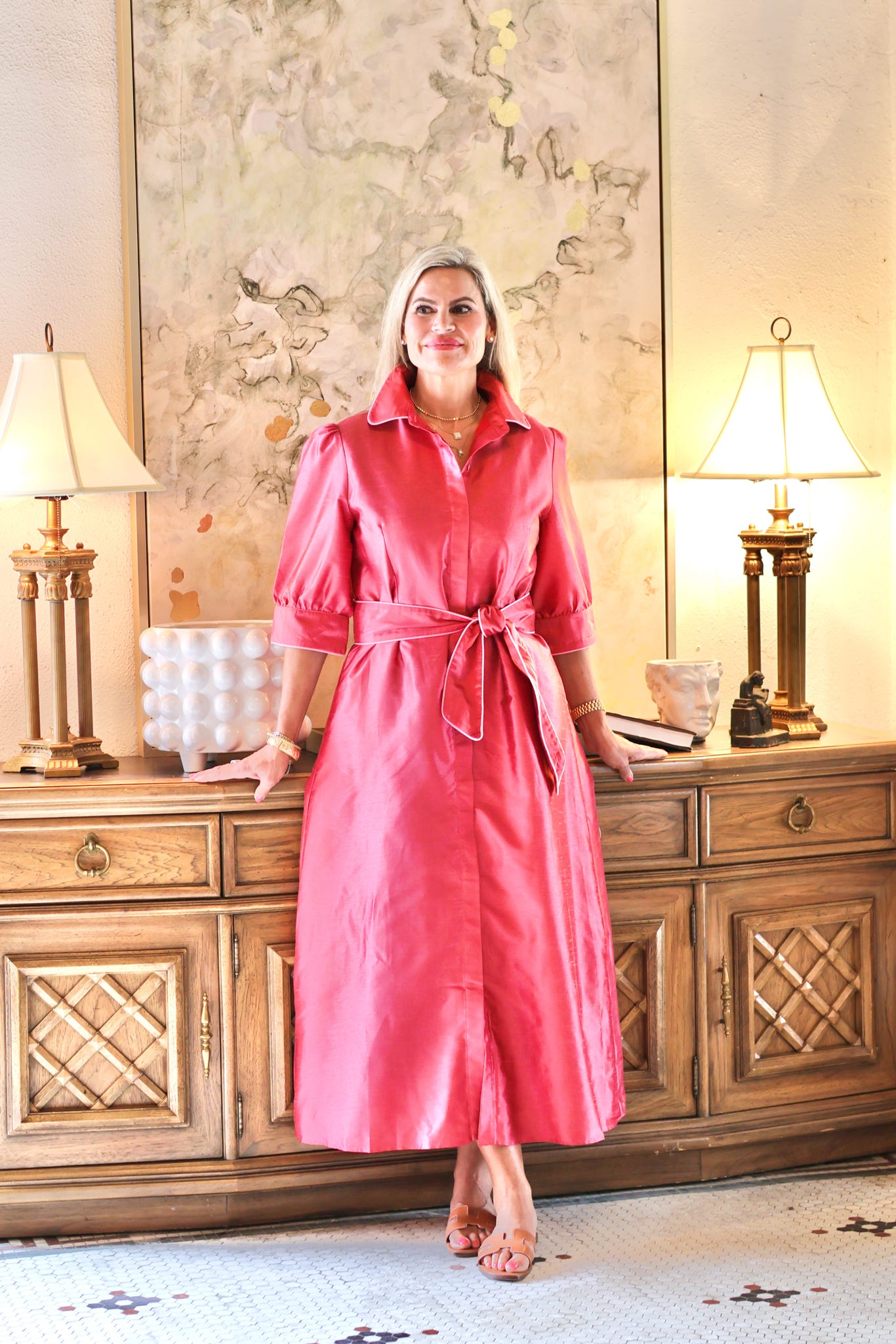 emma silk dress Emma Silk Dress Retrofete
