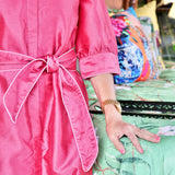 EMMA DRESS IN TEABERRY