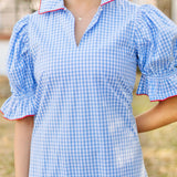 JENNIFER DRESS IN BLUE