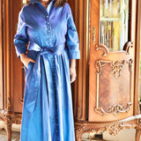 GLORIA DRESS IN ROYAL BLUE