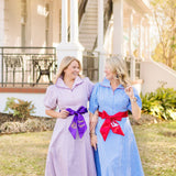 TIFFANY DRESS IN BLUE GINGHAM