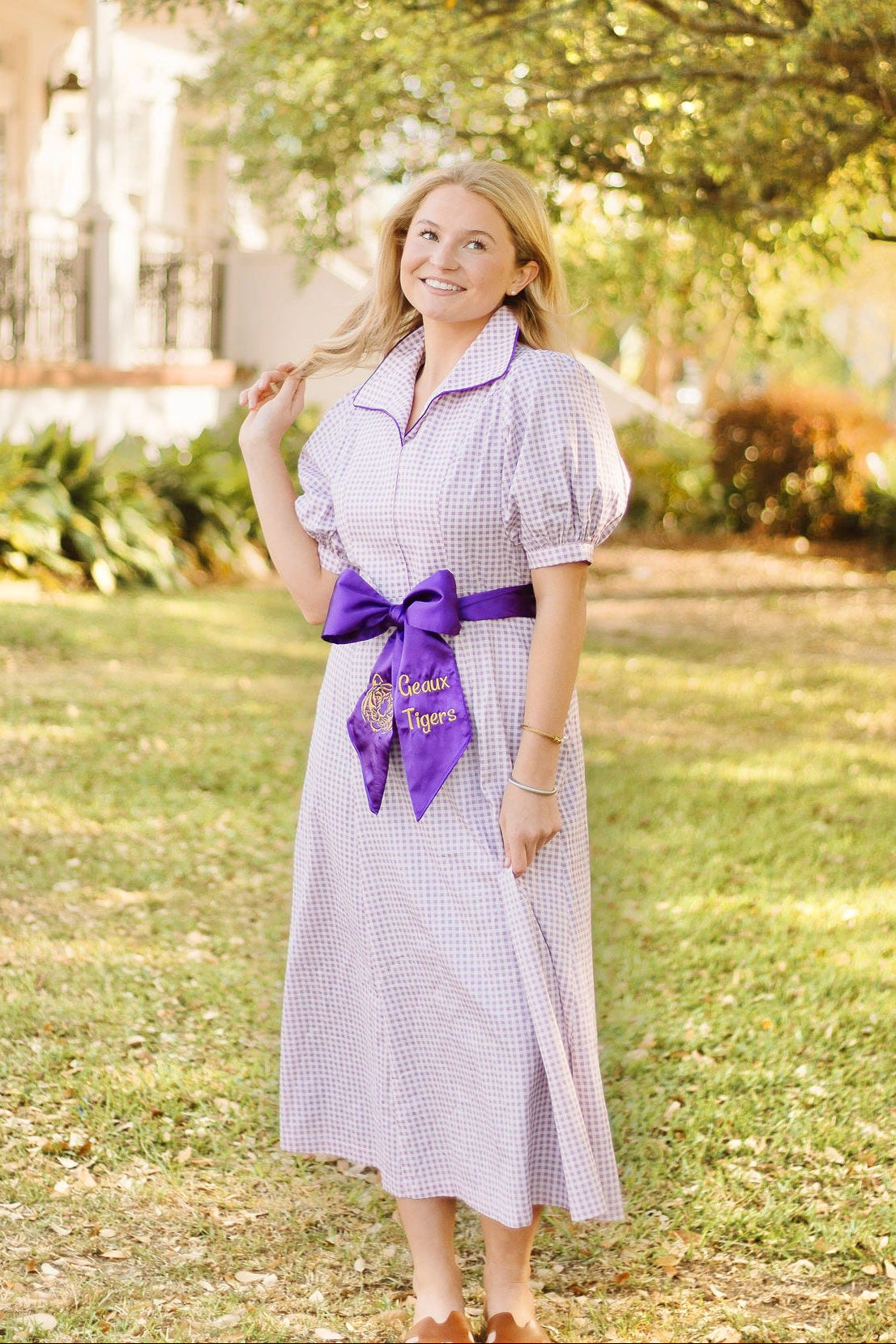 fitted lace wedding dress Viscose and cotton dress BABYDOLL Vichy Violet Charme fitted lace wedding dress Viscose and cotton dress BABYDOLL Vichy Violet Charme