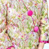 KATHERINE KAFTAN IN GARDEN